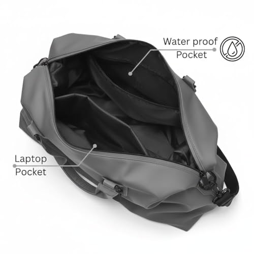 Image of CAVALO - Be Unique Men's Crossbody Duffle Bag | Large Capacity Casual Travel, Office, Fitness & Daily Commute Bag with Zipper
