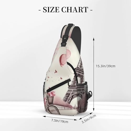 Mochila tipo bandolera cruzada para hombre y mujer miniatura 3