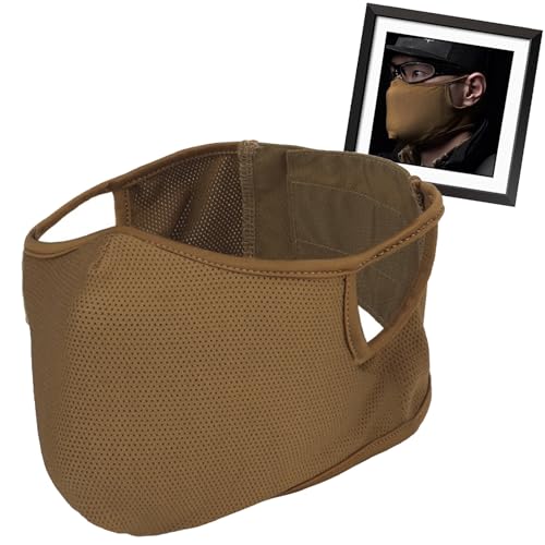 Masque tactique airsoft ergonomique pour tir sportif et moto