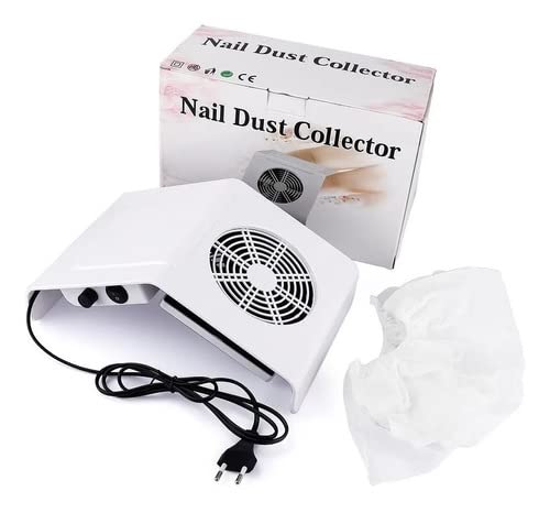 Coletor Aspirador Sugador De Pó Unhas De Gel Bivolt Cor:Rosa
