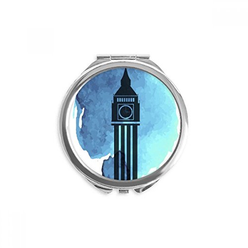 Miroir rond maquillage de poche Big Ben souvenir de Londres idée cadeau originale