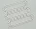 KAISH Clear ST Strat Closed Single Coil Pickup Cover Transparent Sealed Pickup Covers