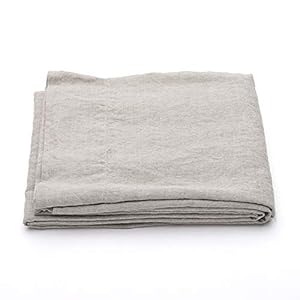 LinenMe Gewaschene Bettwäsche Bettlaken Natural, Double (230 x 275 cm)