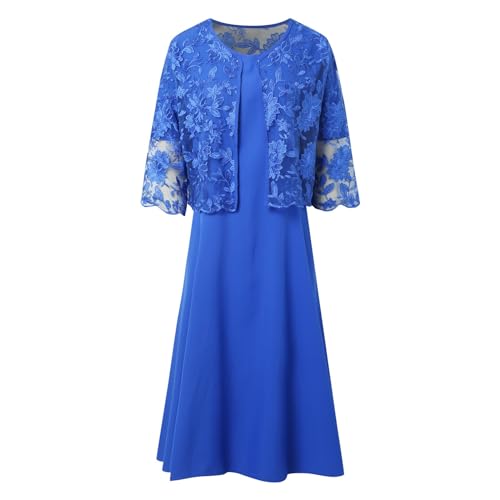 Robe de cocktail rétro à manches 3/4 idéale pour les mariages - 7
