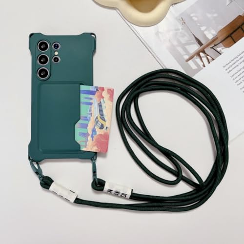 Étui portefeuille Galaxy S24 antichoc et robuste avec une bandoulière amovible