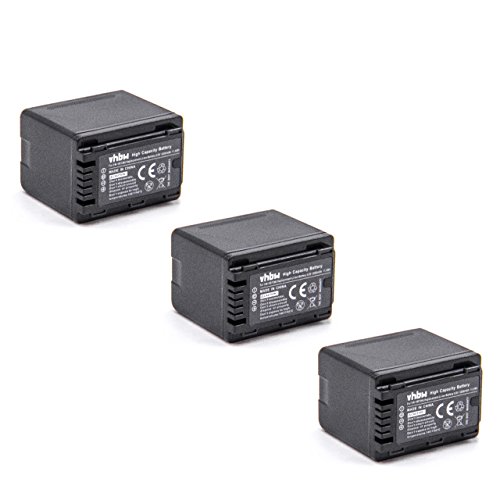 Batteries Li-ION vhbw pour éviter la panne sur Panasonic HC-V520 HC-V270