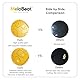 MeloBeat Zungentrommel 13 Zoll 15 Töne - Professionelles Steel Tongue Drum Handpan Set in D Dur inkl. Zungentrommel Liederbuch, Schlagzeug Sticks und Trommel Tragetasche (Gold)