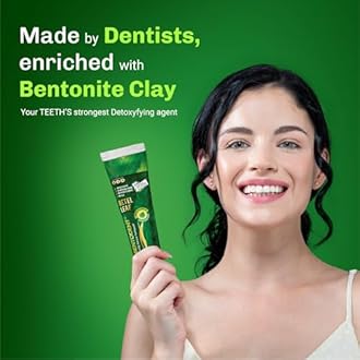 BENTODENT TOOTHPASTE Natural Oral Care Toothpastes for Entire Family Incl Kids (Betel Leaf)