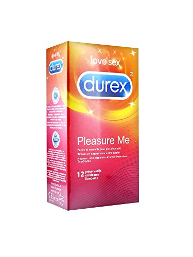 Durex Pleasure Me Condoms, Pack of 12