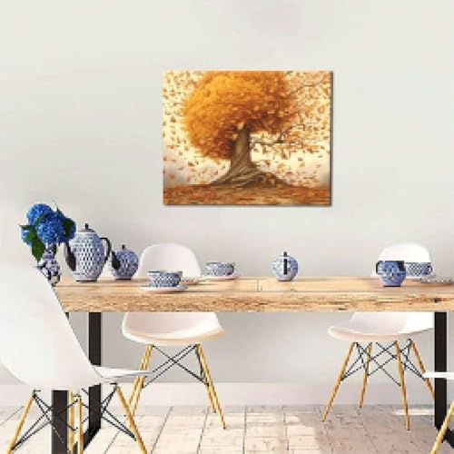 Impression sur toile automne pour une ambiance chaleureuse de maison