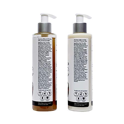 Ola Tropical Apothecary Coconut Organic Shampoo And Conditioner Hair Pair Combo - 8 Fl Oz Each #TOP1