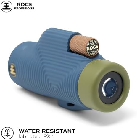 Nocs Provisions Zoom Tube 8x32 Monocular, 8X Magnification Telescope, Bak4 Prism, Wide Field of View for Bird Watching, Backpacking & Wildlife Viewing - Indigo Blue II - View 6