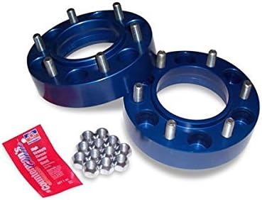Spidertrax 1.25" Wheel Spacers, 5x4.5" Bolt Pattern, Aluminum - Pair