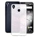 Produktbild JIENI Hülle für Gigaset GS185,Weich Flexibel Semi-Transparent Silikon Handyhülle Pulver Mandala Schutzhülle Case Bumper Handytasche TPU Schale Cover für Gigaset GS185 (5.5")