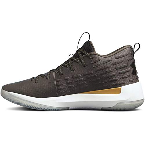 Under Armour Mens Ua Lightning Basketball Shoes Gray Numeric