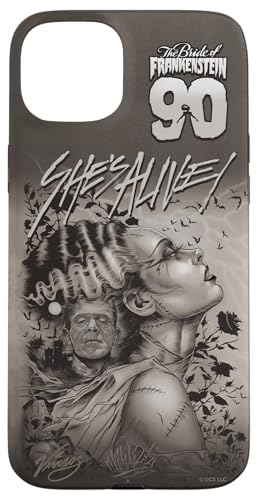 jo[TEX^[Y Bride Of Frankenstein 90th Exclusive X}zP[X iPhone 15 Plus p