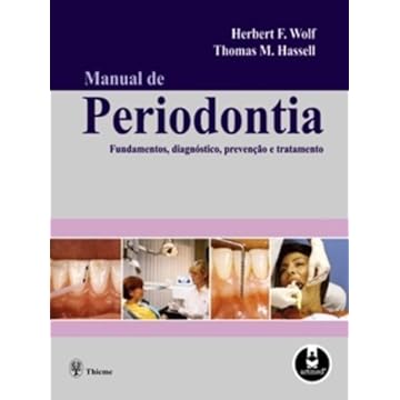 Capa do livro Manual de Periodontia: Fundamentos, Diagnóstico, Prevenção e Tratamento