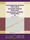 Vilmos bantai & gabor kovats : ausgewahlte etuden fur flote iii - selected studies for flute 3