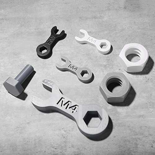 Filamento ABS 1,75 mm para Impresoras 3D - Precisión +/- 0,02 mm - Paquete 4 Unidades 500 g - Negro, Blanco, Gris, Plata. - Fernando Cortés