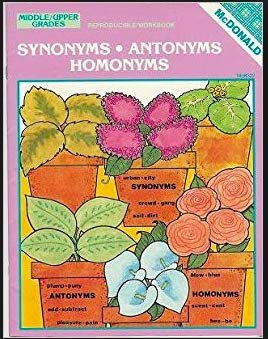 Paperback Target Synonyms Antonyms Homonyms Book