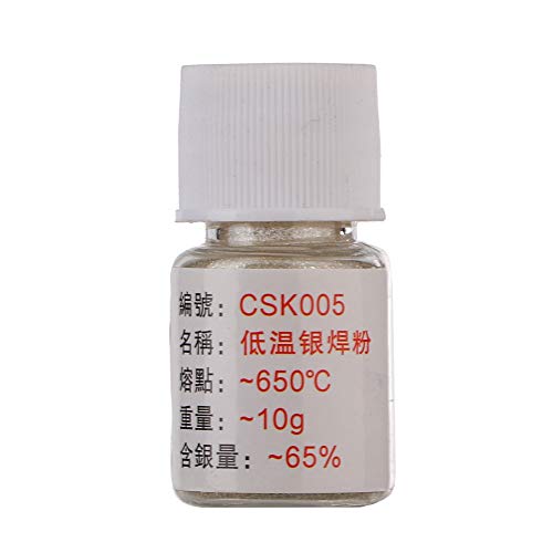 Pilipane Pasta para Soldar, Pasta para Soldar Eficiente Y Confiable, Pasta para Soldar En Polvo De Latón Plateado para Soldadura De Joyería A Baja Temperatura