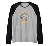 Can I Pet Dat Dawg Funny Bear Meme Forest Hiker Raglan Baseball Tee