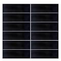 Apollo Tile 4 x 12 in. Subway Black Honed Eastern Black Marble Tile 15-Pack APLFTX88412HA for Bathroom, Garage, Shower Walls or Flooring, Kitchen Backsplashes, Patios, Steam Room
