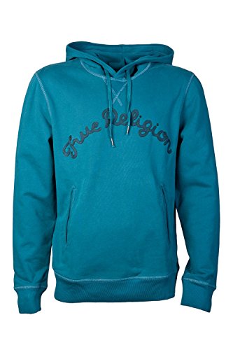 True Religion Men's Long Sleeve Fleece Hoodie