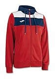 Para mujer. Joma Crew - Chaqueta con Capucha para Mujer, Color Rojo, Talla L