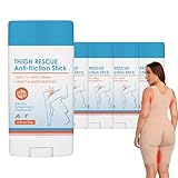 Anti-Chafing Cream, Thigh Rescue Anti-Friction Gel, Bum Cream, Water proof Glide Stick, Sweat Resistant Barriere Running Chafe Stick, Hautschutz für Achselhöhlen Beine Arm (23-5PCS)