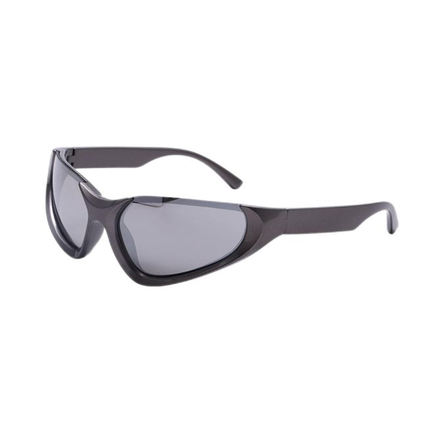 vfdaSWQQ Cycling Goggles, Sunglasses Women Men Fashion Punk Glasses Y2k Eyeglasses Designer Mirror Sport Eyewear Goggle-C2