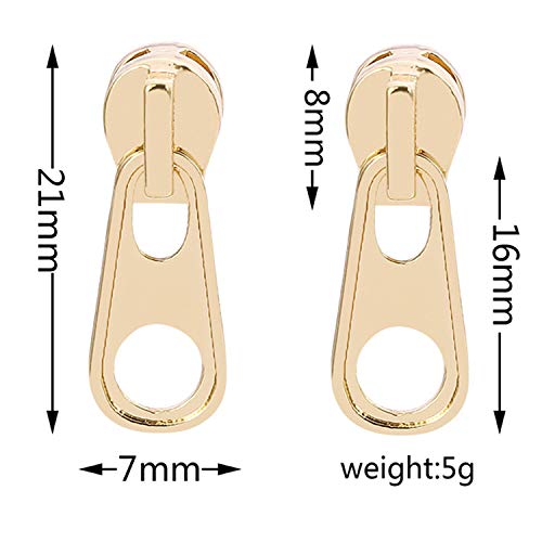 Damleng Fashion Vintage Gold Silver Zipper Shape Studs Earring Sets Metal Alloy Black Funky Zipper Dangle Drop Earrings For Women Men And Girls (Black+Sliver+Gold) #TOP1