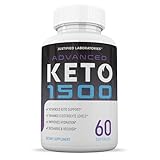 Justified Laboratories Advanced Keto 1500 - Ketogenic Support from Apple Cider Vinegar, Green Tea Leaf, Vitamin C, Vitamin D3 & Extra Virgin Olive Oil - 60 Capsules (30 Servings)