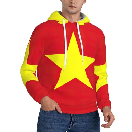 Sweat homme drapeau vietnamien décontracté pour le quotidien