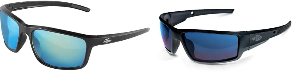 Bullhead Safety Pompano Anti-Fog Safety Glasses, ANSI Z87+, Polycarbonate Protective Eyewear