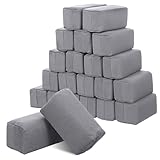 HJZHII 20Pcs Microfiber Applicator Pads, Suede Car Sponge Applicator Car Detailing Coating Microfiber Pads for Cleaning Fine Polishing Graphene Metal Plastic Trim Ceramic Spray