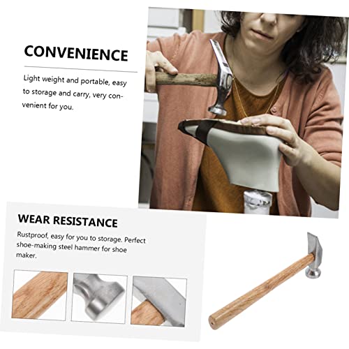Housoutil Martelo De Conserto De Sapato De Couro Ferramentas Manuais Ferramentas Domésticas Mini Fer