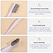 YBEATY 8 Pcs Wire Brushes Reinforced Scrubbing Bristle Toothbrush Mini Stainless Steel Heavy Duty Cleaning Brushes Paint Removal Polishing Dirt Remover for Kitchen Industrial Gaps Rust