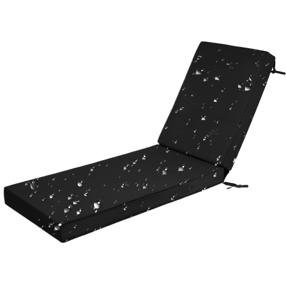Poduszka na krzesło na zewnątrz, wodoodporna, zastępcza podkładka dla dzieci 188 x 58 x 8 cm, idealna do relaksu w ogrodzie i na patio