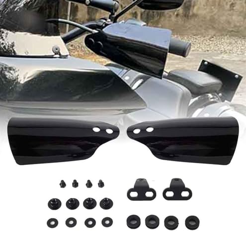Protège-mains guidon Harley Road King Special pour voyager au chaud