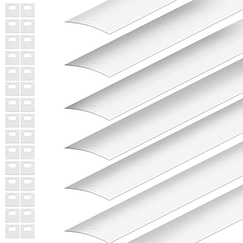 Nuanchu 5 PCS Vertical Blind Replacement Slats PVC Vertical Blind Slats Replacement Parts and...