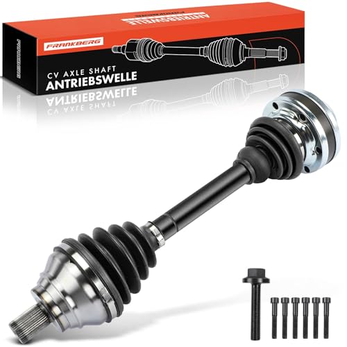 Frankberg Antriebswelle Achswelle Vorne Links Kompatibel mit A3 8P1 2003-2012 Q3 8UB 8UG 2011-2018 Antara L07 2007-2011 Alhambr.a 710 711 2010-2022 Replace# 1K0407271NP