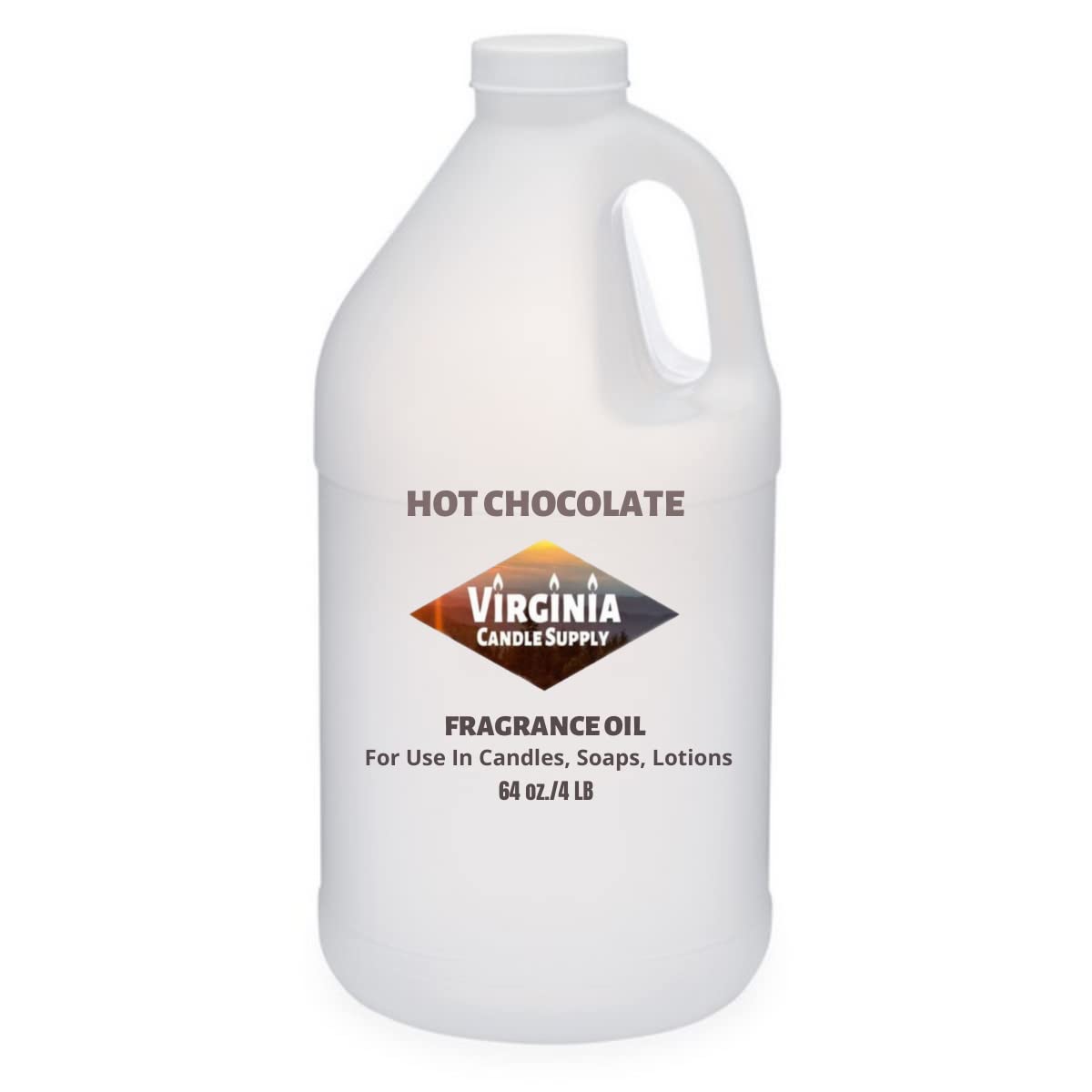 Hot Chocolate Fragrance Oil (64 oz Jug) for Candle Making, Soap Making, Tart Making, Room Sprays, Lotions, Car Fresheners, Slime, Bath Bombs, Warmers…