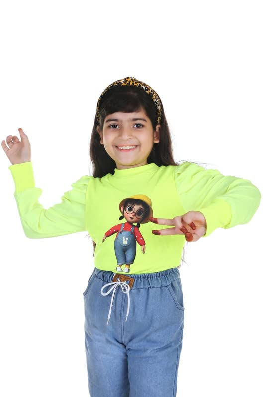Image of Stylish and Fancy Puff Full Sleeve Tops for Girls Kids