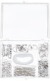 Darice 1972-08 Nickel Free Silver Finding Starter Kit in Clear Box