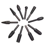 holzraspel bauhaus ✅Länge: 58 mm, Spitzendurchmesser 12 mm, Spitzenlänge 25 mm, Schaftlänge 29 mm, Schaftdurchmesser 1/4 