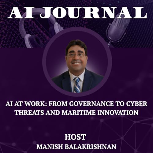 Page de couverture de AI at Work: From Governance to Cyber Threats and Maritime Innovation