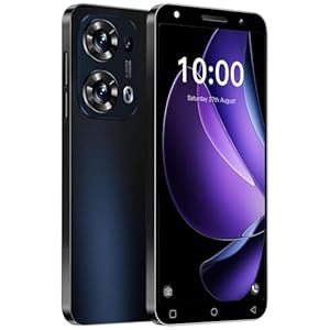 LatsYrs 4G Mobile Phone - 2GB and 16GB/Expandable storage 128GB, Android 10.0, 3500mAh big battery,Dual SIM Dual Camera,WIFI/GPS/Face ID Unlock (Black)