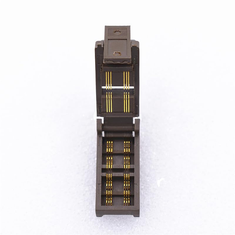 Wiring Connecting Terminals - SOT363/SC70 Burn in Socket pin Pitch 0.65 mm Kelvin Test Adapter Programming Socket Close Clamshell Structure Test ZIF Adapter