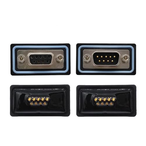 Conector RS232 y RS485 con pines de latón chapado en oro de 3U 4